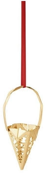Georg Jensen Holiday Ornament 2022 Cone gold