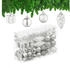 Relaxdays GmbH Weihnachtskugeln im 72er Set Silber,Schwarz