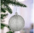 Relaxdays GmbH Weihnachtskugeln im 72er Set Silber,Schwarz