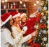 Relaxdays GmbH Weihnachtskugeln im 72er Set Silber,Schwarz