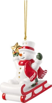 Villeroy & Boch Christmas Classics Ornament Schneemann 8 cm