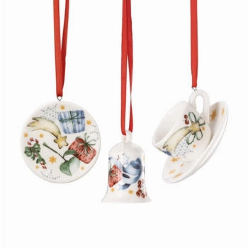 Hutschenreuther Sammelserie Weihnachtslied Mini-Tasse Set 3-tlg. Alle Jahre wieder