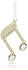 Swarovski Holiday Magic Musiknoten Ornament OS