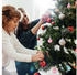 Relaxdays GmbH Weihnachtskugeln im 96er Set Rosa,Silber