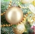 Relaxdays GmbH Weihnachtskugeln 100er Set Creme,Silber