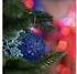 Relaxdays GmbH Weihnachtskugeln im 50er Set Dunkelblau,Silber