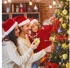 Relaxdays GmbH Weihnachtskugeln im 72er Set Gold,Schwarz