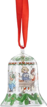 Hutschenreuther Sammeledition Weihnachten 2025-Weihnachtsspiele Glas-Glocke