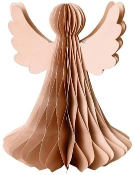 Broste Copenhagen EngelmitsilberGlitzerLdustypink21cm