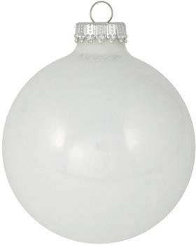 Krebs Lauscha Weihnachtsbaumkugel Deko Schmuck Glas 4-Stk. 8 cm