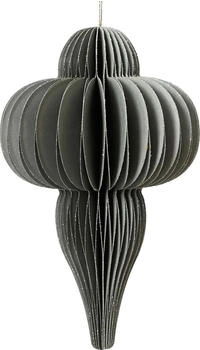 Decoris Ornament grau 40cm