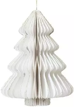 Viana Decoris Baum weiß 20cm
