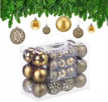 Relaxdays Weihnachtsbaumschmuck