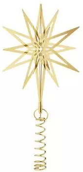 Georg Jensen TOP STAR 2025 SMALL 18 KT GOLD PLATED 10020761
