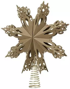 Broste Copenhagen Christmas star Weihnachtsbaumstern Natural brown