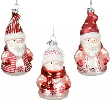 Kaemingk Zwerg bunt, Glas, L6-W5-H11cm