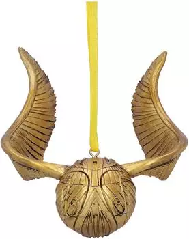 Nemesis Now Harry Potter Goldener Schnatz Quidditch H&auml;nge-Ornament (B5623T1)
