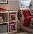 Relaxdays Weihnachtskugel-Aufbewahrungsbox 3er-Set, rot/weiß
