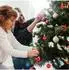 Relaxdays Weihnachtskugeln im 96er Set Dunkelgrün,Silber