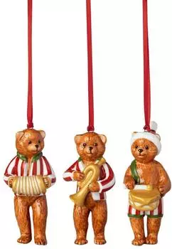 Villeroy & Boch Nostalgic Ornaments Teddy Set 3-tlg. (14-8331-6695)