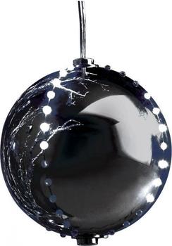 Europalms LED Snowball 5er-Set (8cm) schwarz