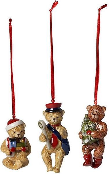 Villeroy & Boch Nostalgic Ornaments Teddy 3er Set