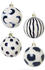 Ferm Living Christmas Hand Painted Glass Ornaments (100602)