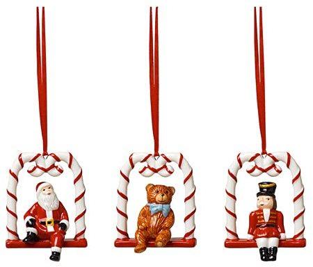 Villeroy & Boch Nostalgic Ornaments Ornamente Harlekin, Teddy und Santa 3tlg. (1483316691)