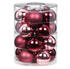 Inge-Glas Kugeln Glas 6cm 20-Stk. Berry Kiss Beere glanz/matt (15248C106)