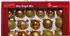 Trend Line Glaskugeln Mix 42 Stück Ø 5 , 5,7, 6,7cm gold-mix