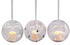 Trend Line Weihnachtskugel LED warmweiß 10cm (213-312021ACD)