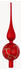 Inge-Glas Baumspitze XL mit Muster Glas 32cm rot