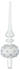 Inge-Glas Baumspitze XL Blumen Glas 31cm 1-Stk. weiß (600000169)