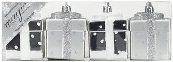 Inge-Glas Geschenk Box 6,5cm 4-Stk. silber (81084G002)