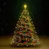 vidaXL Weihnachtsbaum-Lichternetz mit 180 LEDs 180 cm (50699)