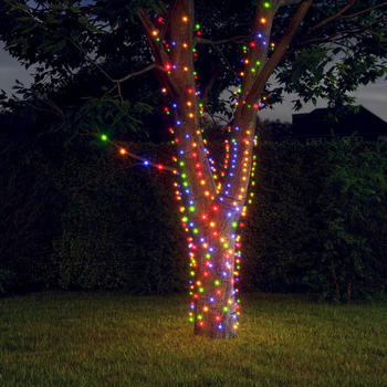vidaXL Solar-Lichterketten 5 Stk. 5x200 LED Mehrfarbig Innen Außen (328954)