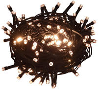 Lichterkette mit 1000 LEDs 100 m 8 Lichteffekte IP44 Warmwei&szlig;