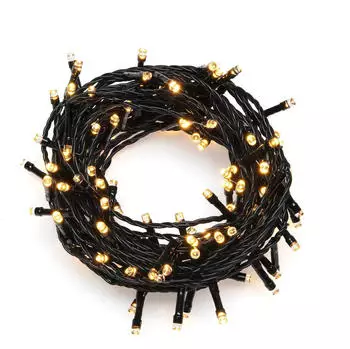 Konstsmide LED-Lichterkette 800 Micro-LED bernsteinfarben klassisch warmwei&szlig; 55,93 m