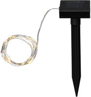 Star - Trading Solar Led-lichterkette Dew Drop Warmwei&szlig; (50 Leds, Batterie)