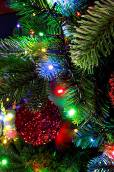 Kaemingk LED-Lichterkette Compactlights Twinkle Classic-Multicolor 750 Ricelight-LED bunt 8 Lichteffekte Timer