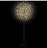 vidaXL Weihnachtsbaum 200 LEDs Warmweißes Licht Kirschblüten 180 cm