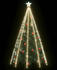 vidaXL Weihnachtsbaum-Lichternetz mit 400 LEDs Kaltweiß 400 cm