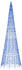 vidaXL LED-Weihnachtsbaum für Fahnenmast 1534 LEDs Blau 500 cm