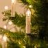 Lights4fun 50er LED Weihnachtsbaumkerzen Lichterkette