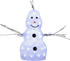 Star Trading Kleine LED-Figur Crystal Snowman f. außen