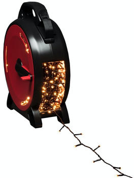 Konstsmide Lichterkette 1000 LED mit Kabelaufroller (3839-807)