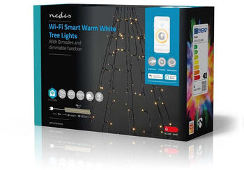 Nedis Wi-Fi Smart Warm White Tree Lights (WIFILXT01W200)