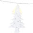 Goobay 10er warm-weiße LED-Lichterkette Motiv Tannenbaum mit Timerfunktion, batteriebetrieben für den Innenbereich geeignet (IP20)