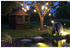 ChiliTec LED Aussen Lichterkette 14m lang 15 LED Lampen IP44 Biergarten Terrasse Balkon Party Hochzeit Kabel Schwarz I Licht Warmweiß