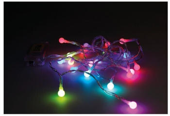 U.S. Divers Lichterkette Mini EDM-Kugeln - Partystimmung - mehrfarbig - 20 LED-Glühbirnen - 2,3 m - 71312